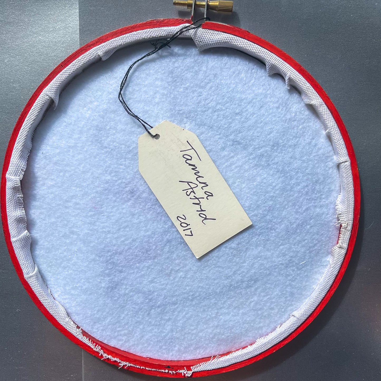 Ball Gag BDSM NSFW Hand Embroidery Hoop