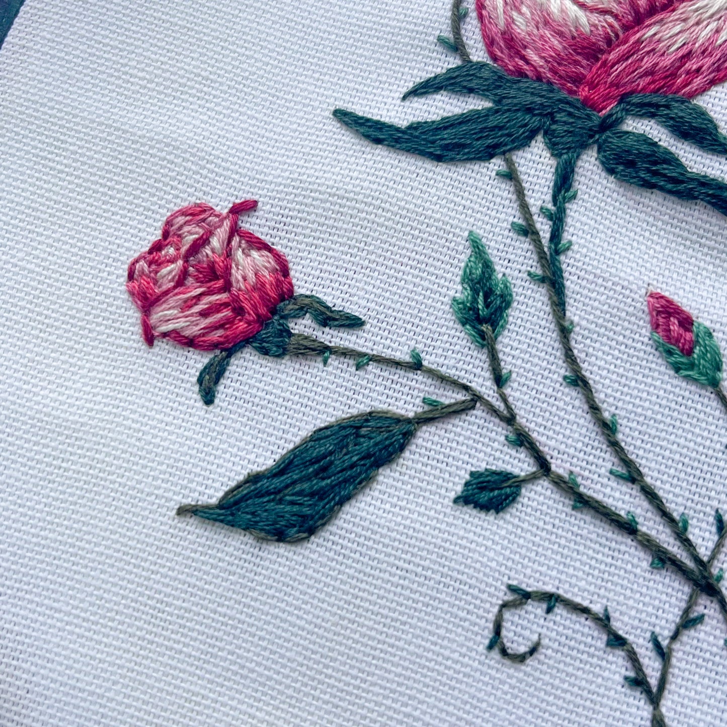 Roses Embroidery Hoop