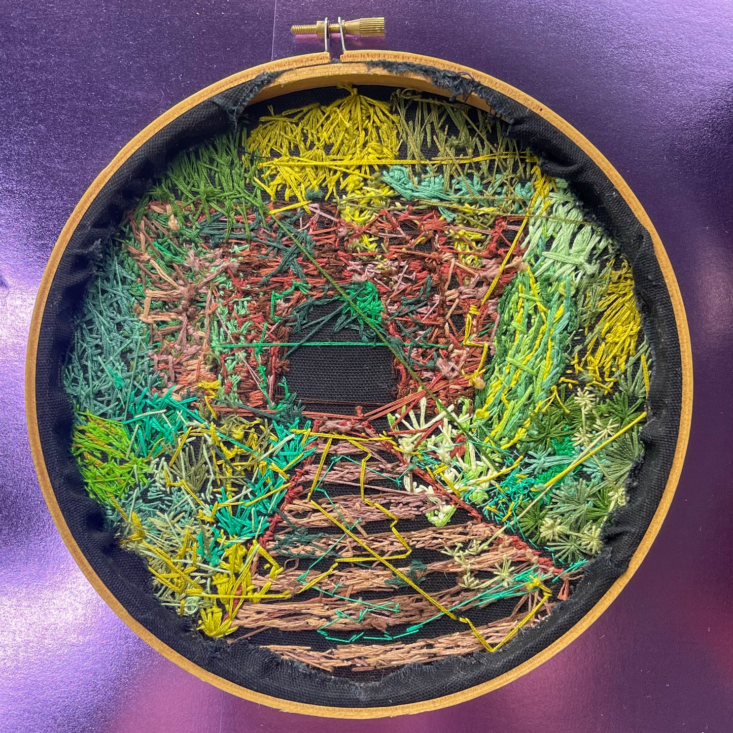 Helensburgh Tunnel Embroidery Hoop